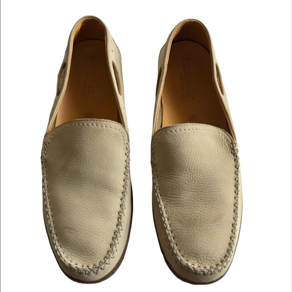 Bussola Style Mens Slip On Amalfi‎ Genuine Leather Shoes 45